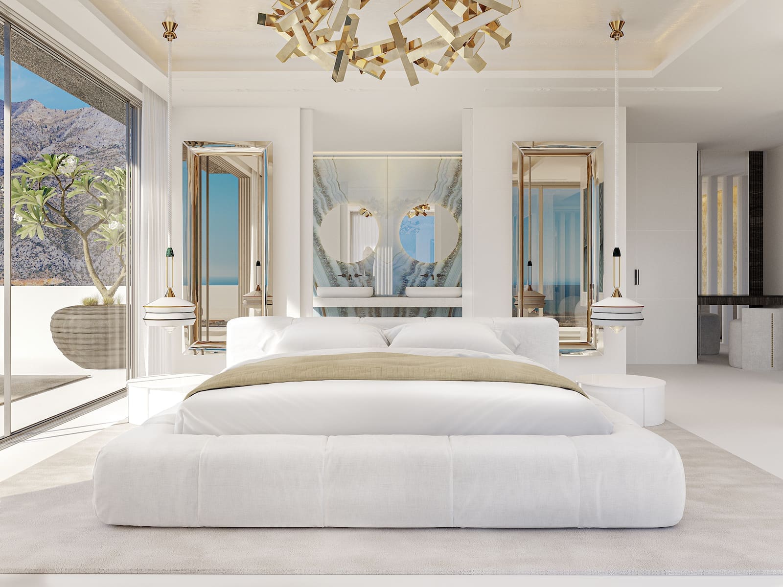 Vista Lago Master Suite 2 Vista Lago Residences Real de la Quinta Benahavis MDR Luxury Homes